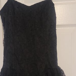 Elegant Black Midi Dress
